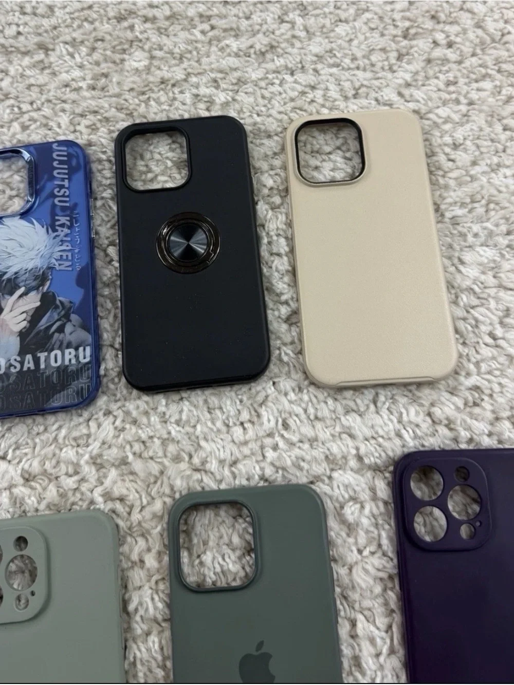 Assorted iPhone 14 Pro Max Phone Cases - Apple, Poppy Etc.